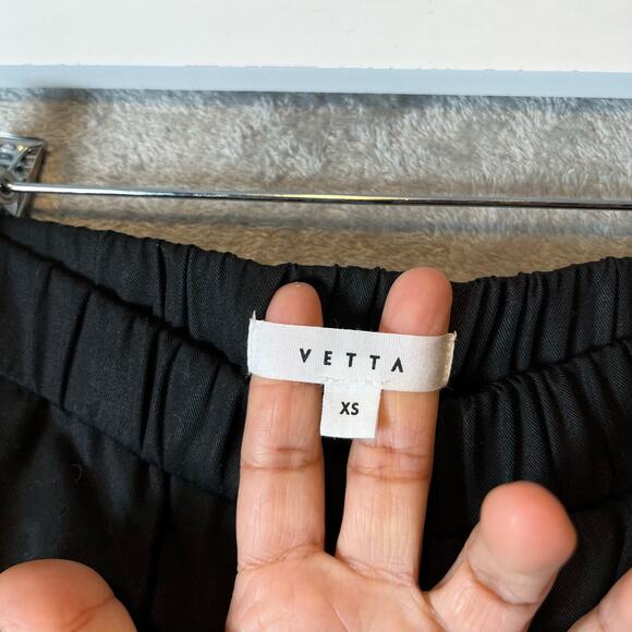 Vetta The Tencel Tapered Pants Sz XS Black - Picture 6 of 7